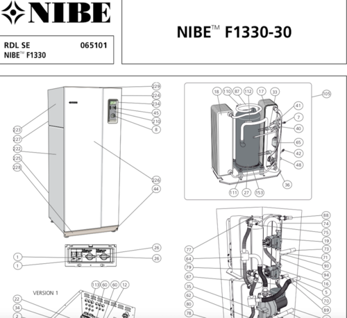 NIBE F1330-30 065101