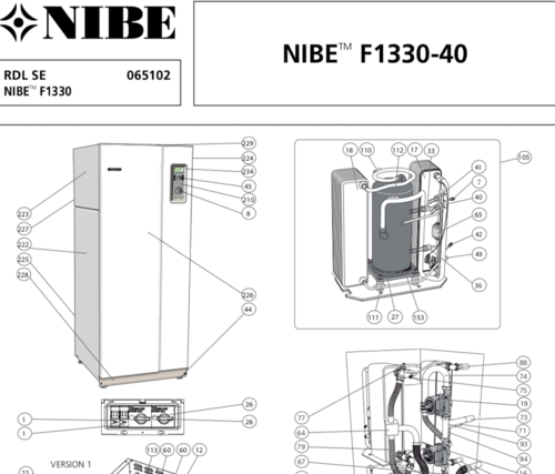 NIBE F1330-40 065102